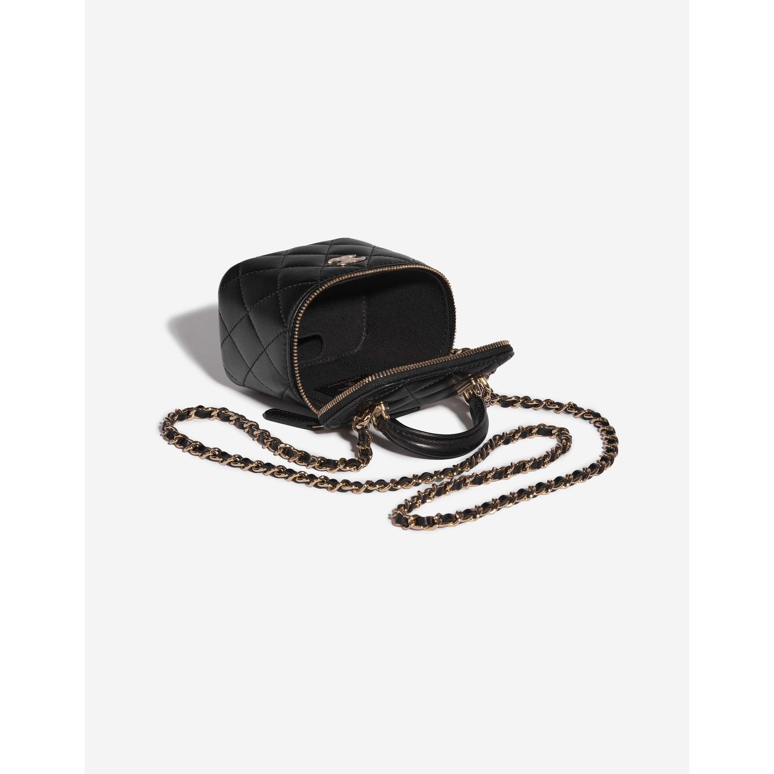 Sac Chanel Vanity Case Petit Agneau - Noir