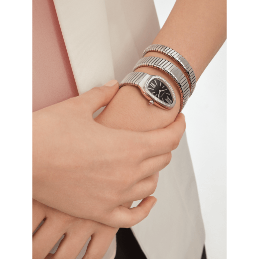SERPENTI TUBOGAS GRIS/NOIR SERTIE