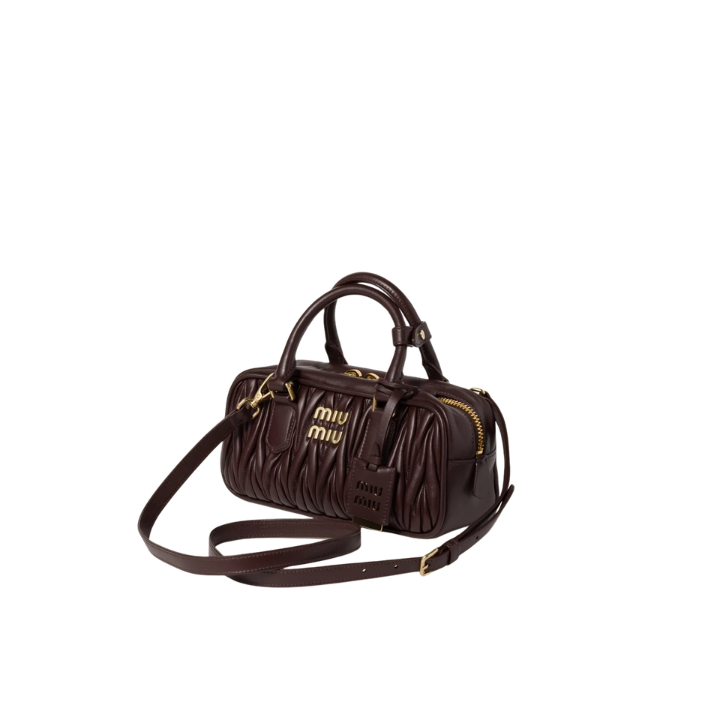 Sac Miu Miu Arcadie en cuir nappa matelassé