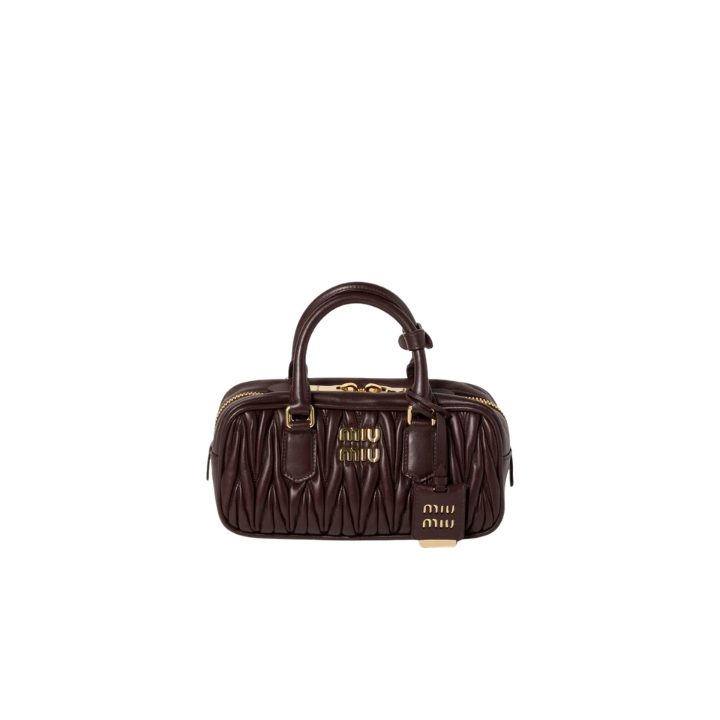 Sac Miu Miu Arcadie en cuir nappa matelassé