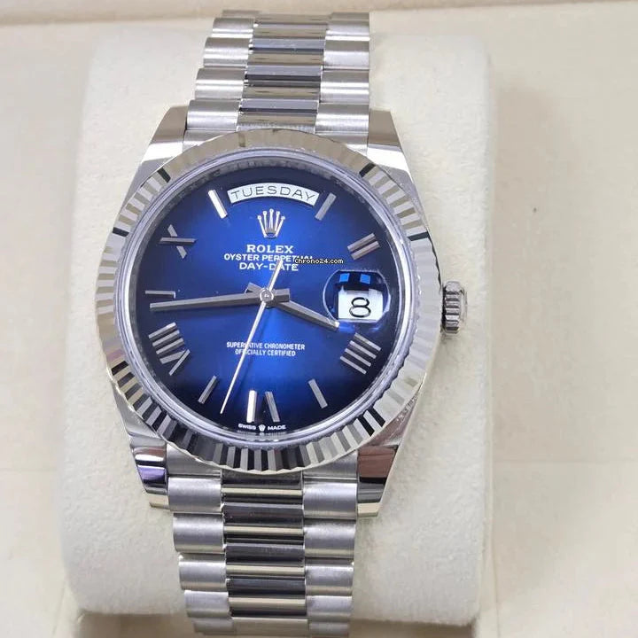 Rolex Day Date Blue