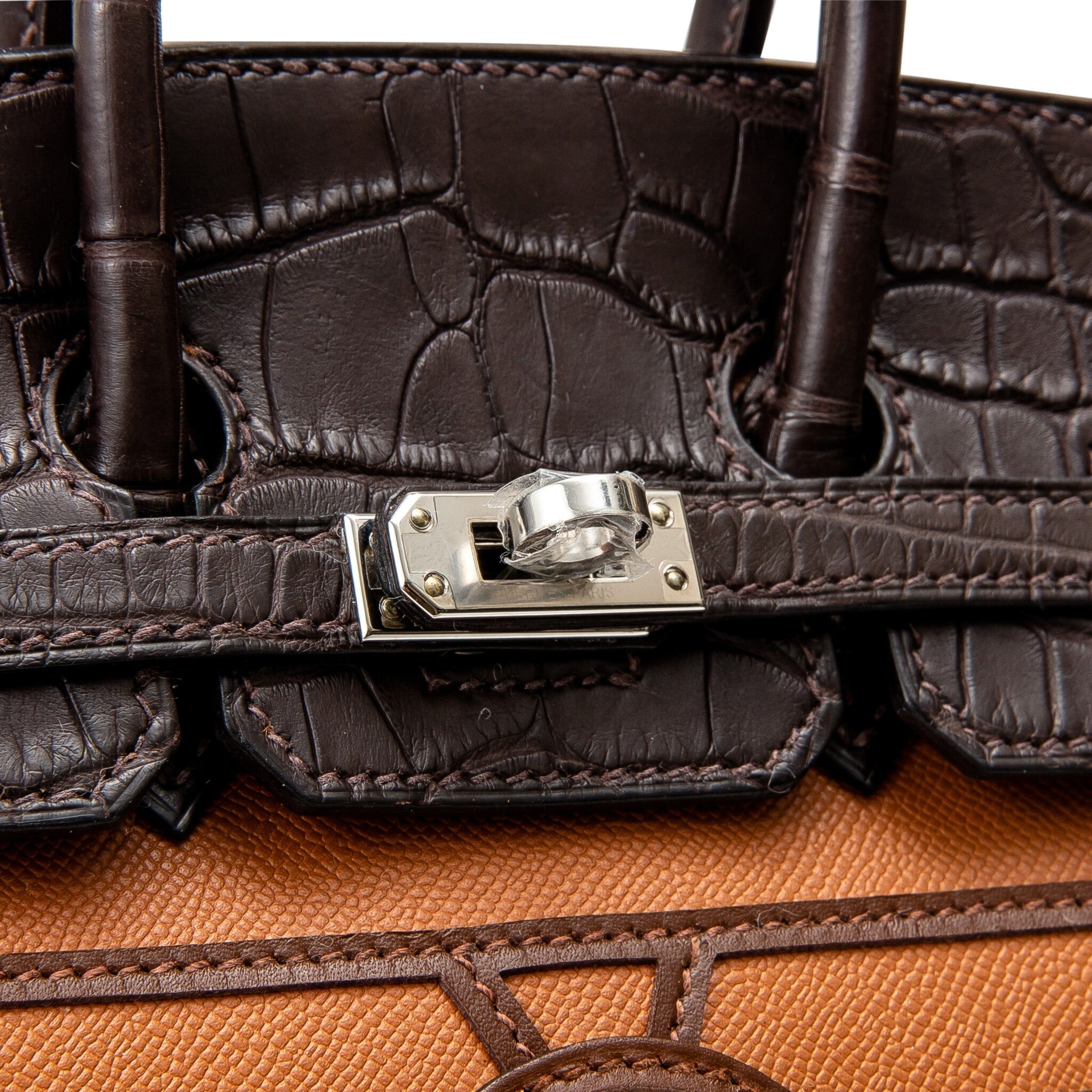 HERMES Limited Edition Berkin Faubourg Sellier Tabac 30cm