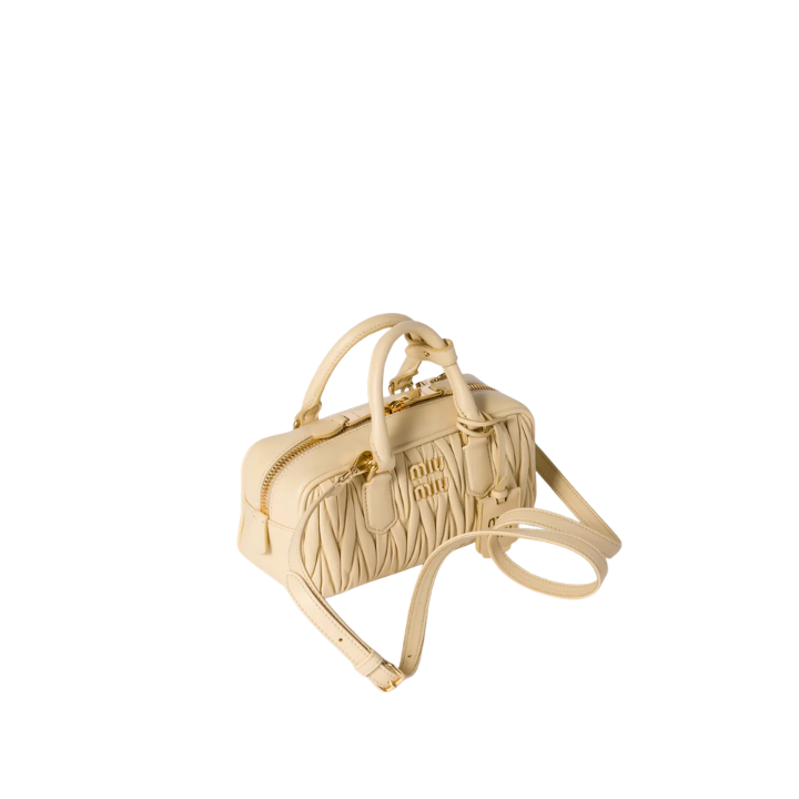 Sac Miu Miu Arcadie en cuir nappa matelassé