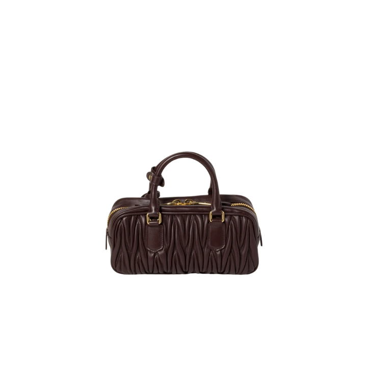 Sac Miu Miu Arcadie en cuir nappa matelassé