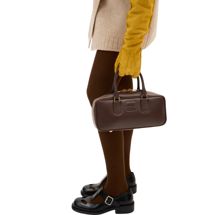 Sac Miu Miu Arcadie - Marron Foncé