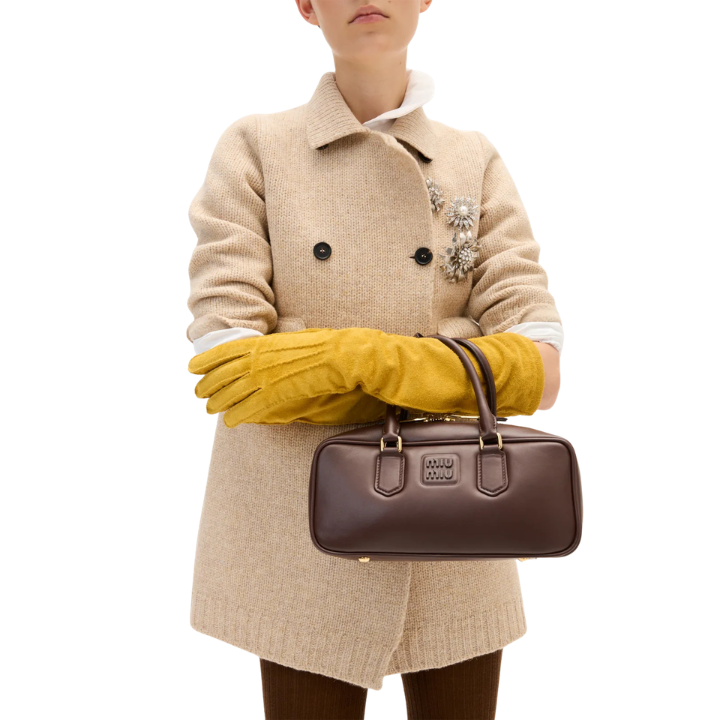 Sac Miu Miu Arcadie - Marron Foncé