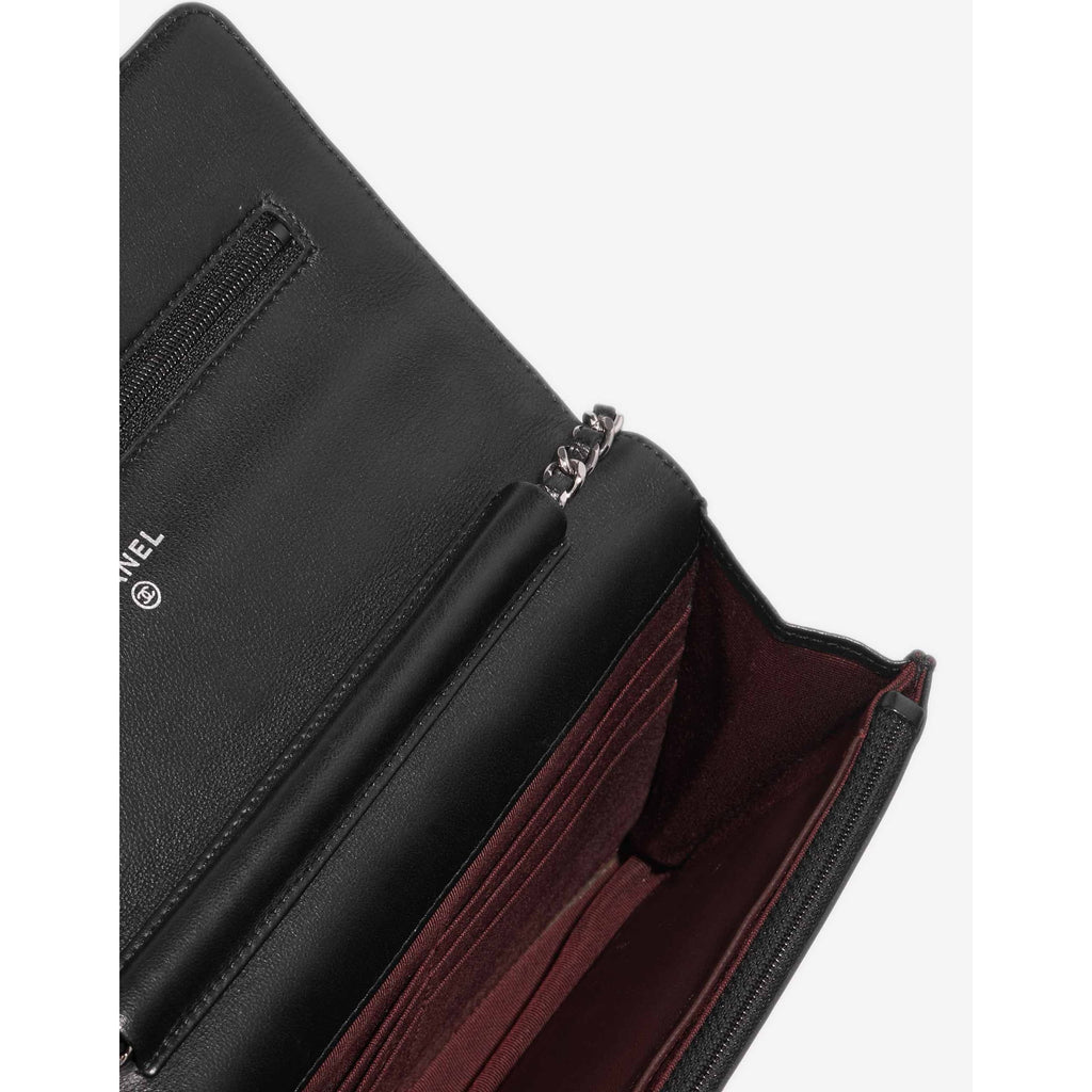 Sac Chanel Wallet On Chain Agneau - Noir