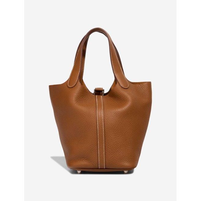 Sac Hermès Picotin - Marron