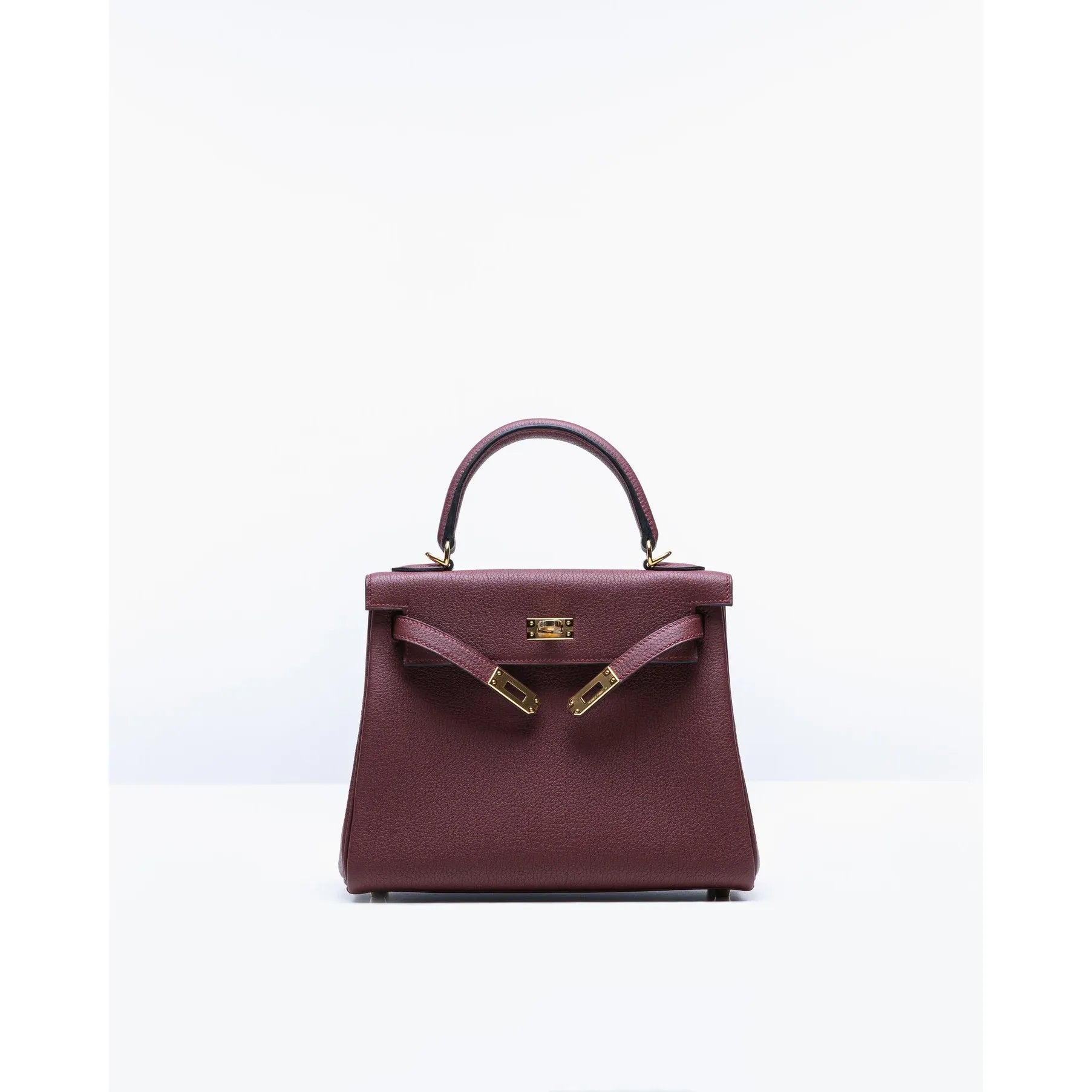 Sac Hermès Kelly 25 - Bordeaux