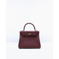 Sac Hermès Kelly 25 - Bordeaux
