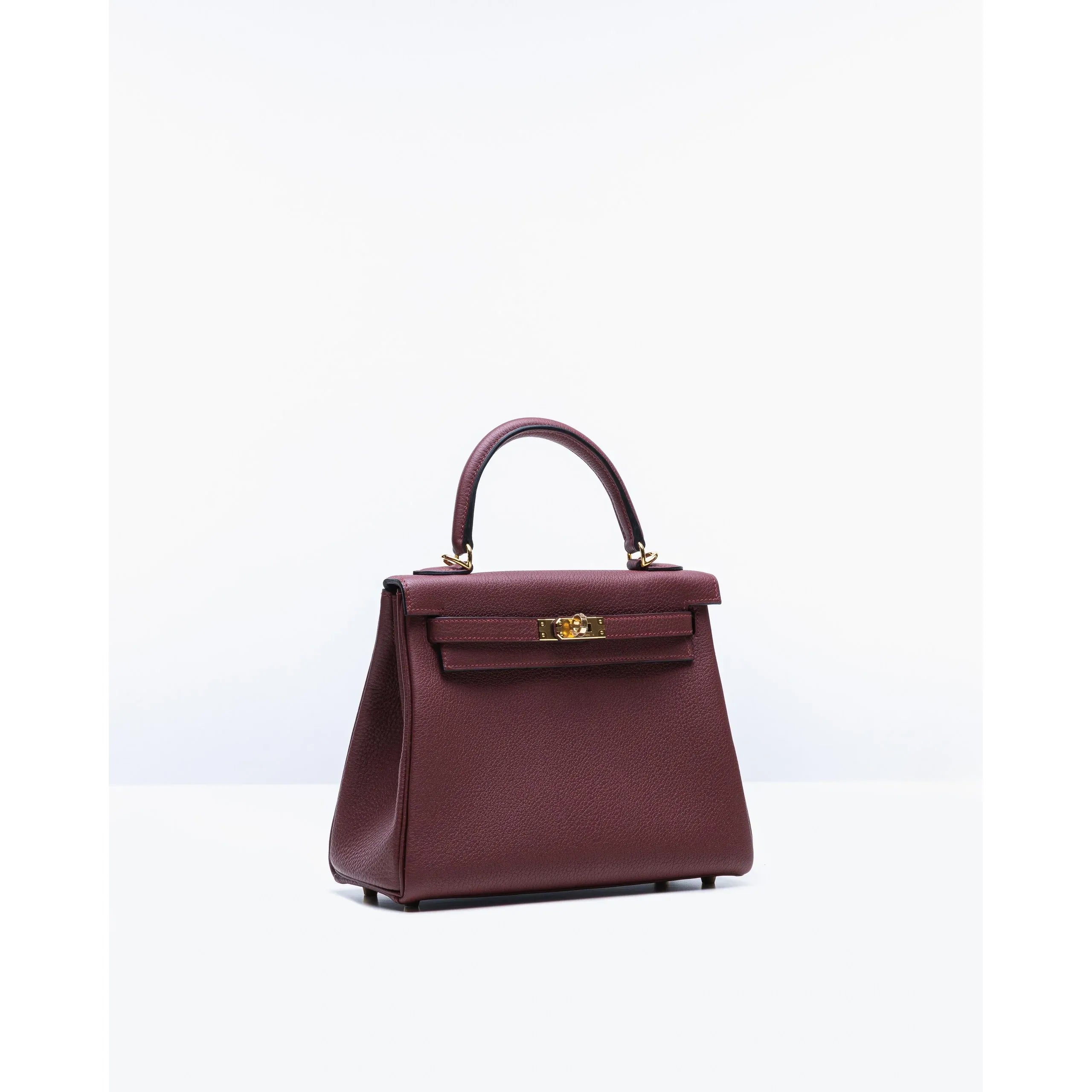 Sac Hermès Kelly 25 - Bordeaux