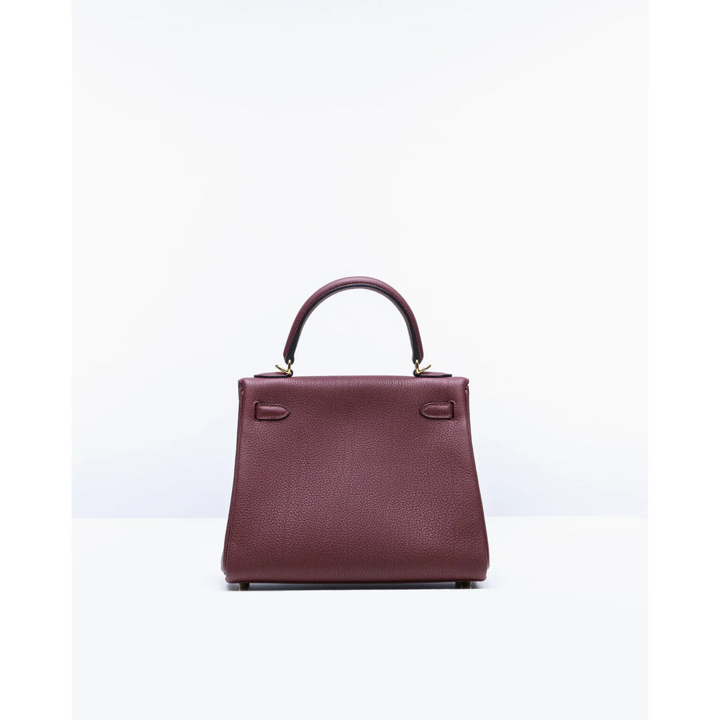 Sac Hermès Kelly 25 - Bordeaux