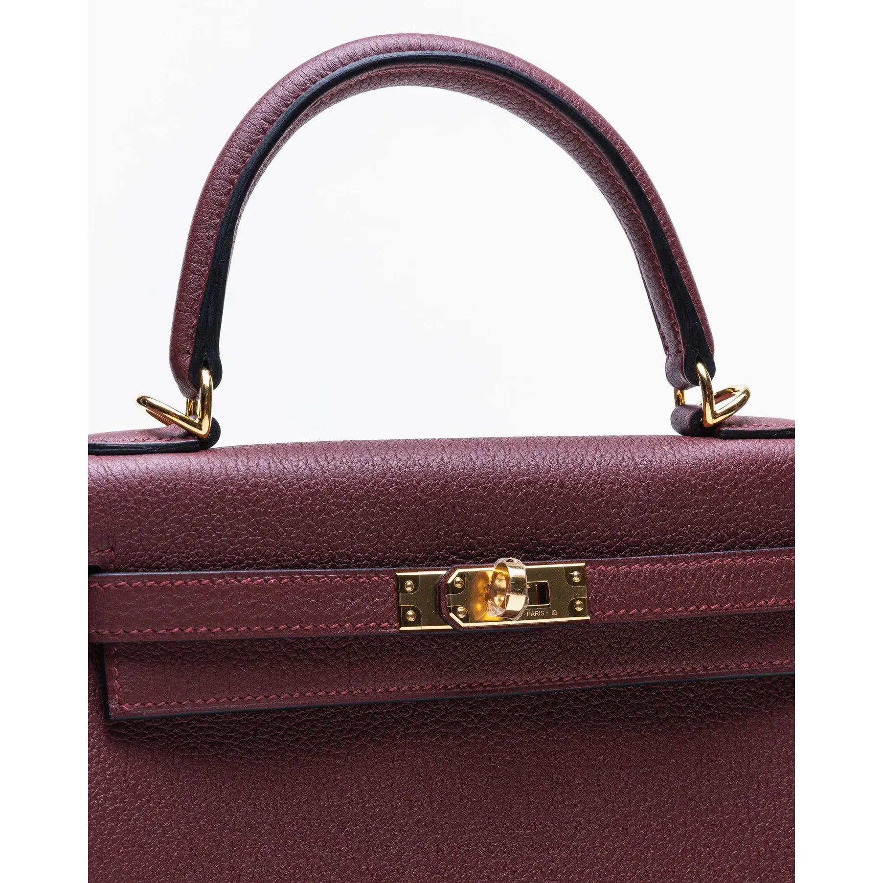 Sac Hermès Kelly 25 - Bordeaux