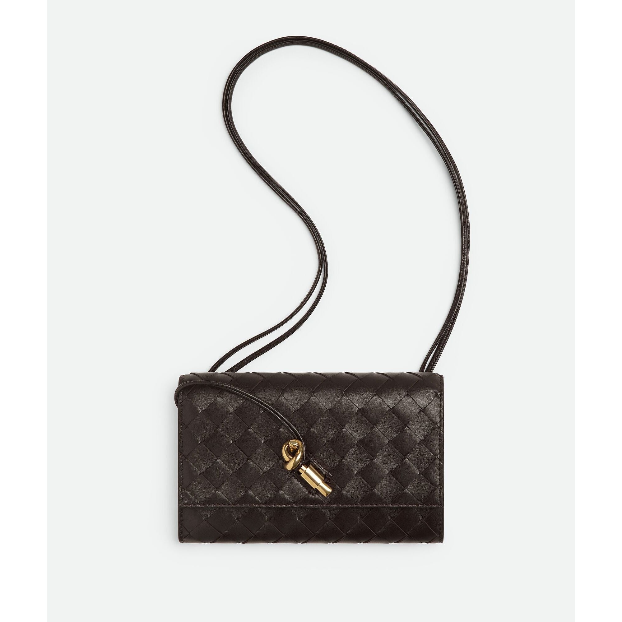 Sac Bottega Veneta Andiamo Pouch  - Marron