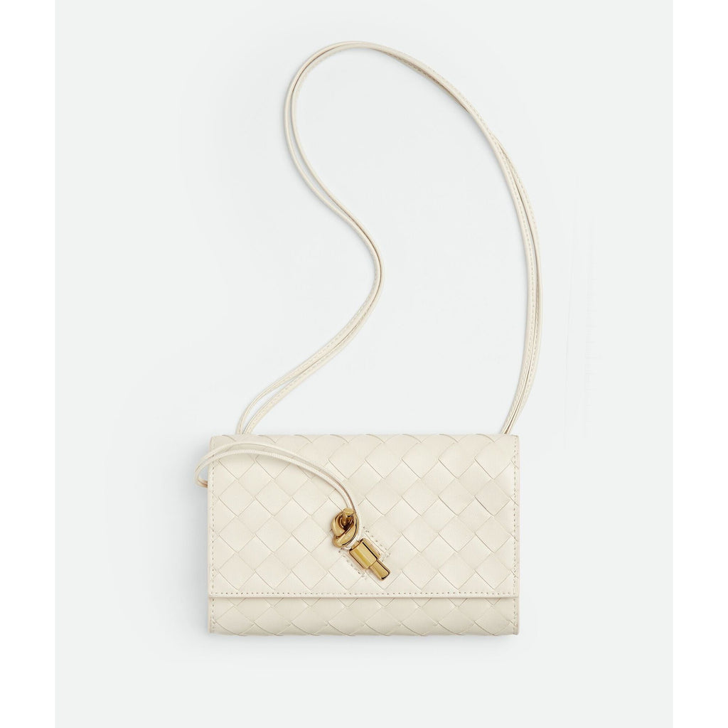 Sac Bottega Veneta Andiamo Pouch -  Blanc