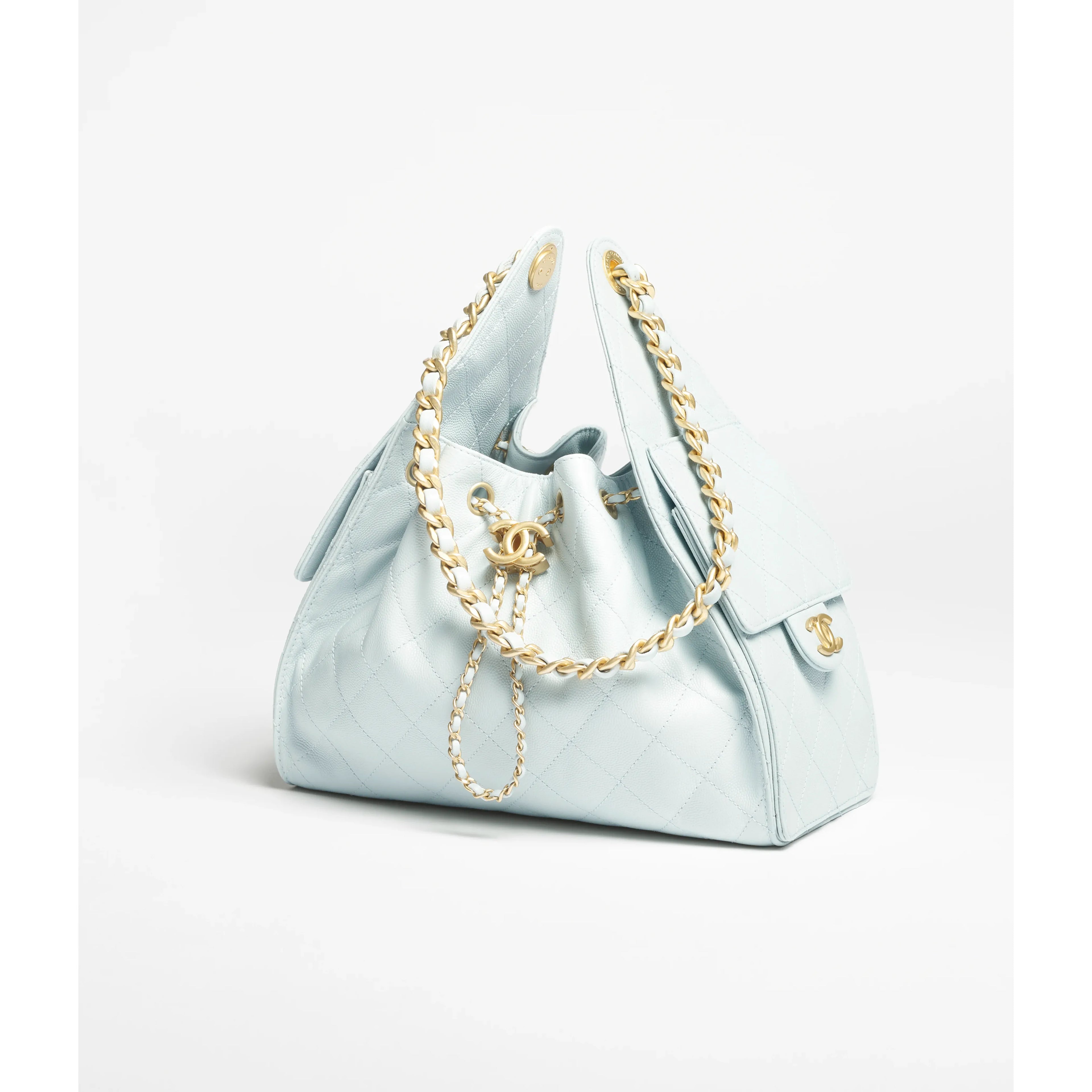 Sacs CHANEL 25 Mini - Bleu