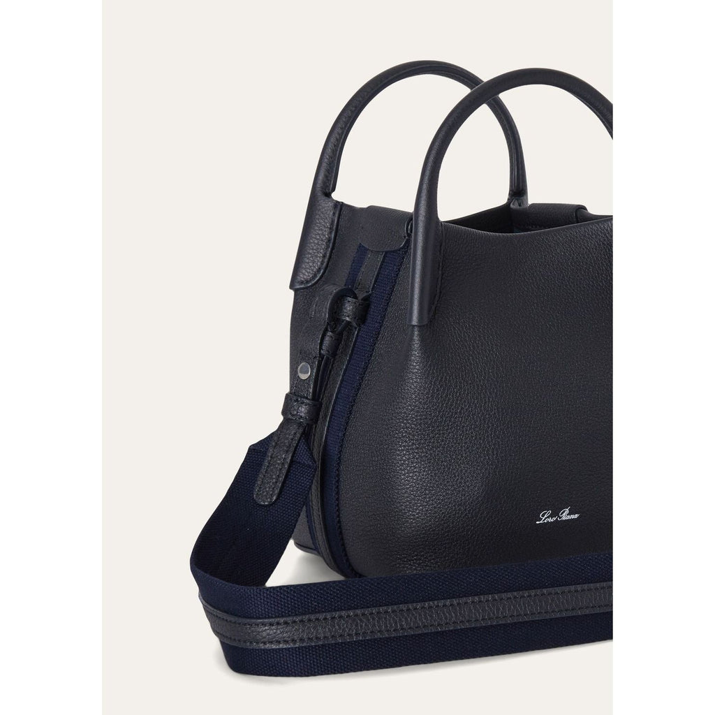 Sac Bale Small Loro Piana - Bleu