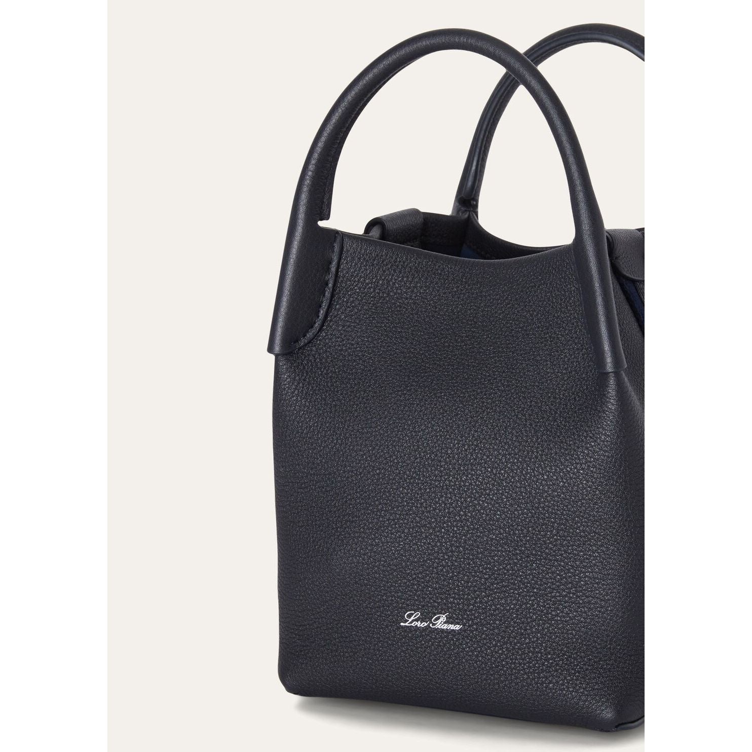 Sac Bale Small Loro Piana - Bleu
