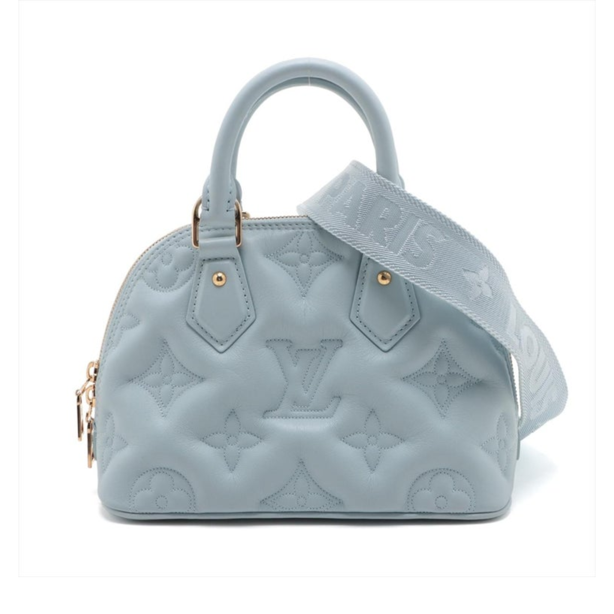 Louis Vuitton Alma BB Matelassé Bleu Glacier