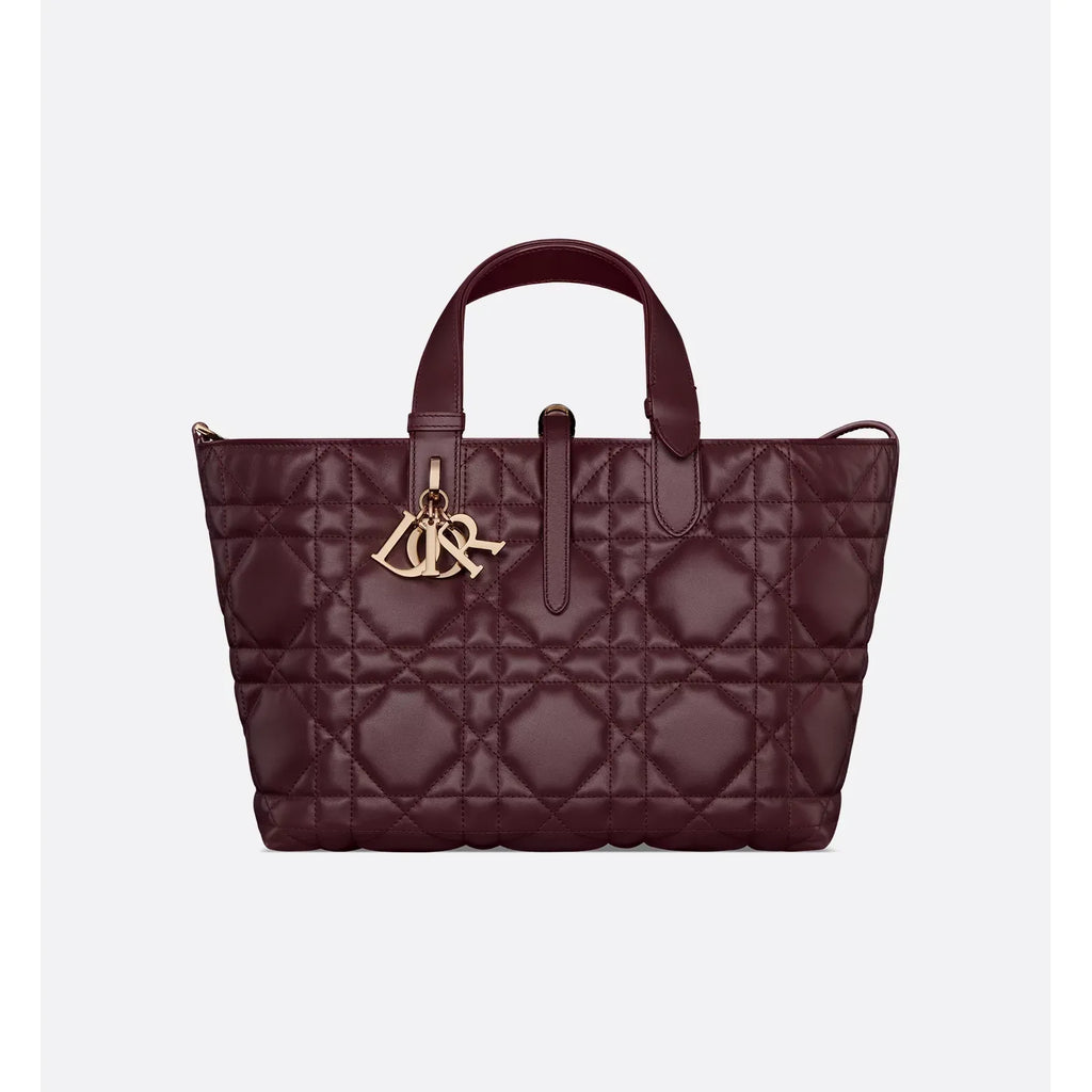 Sac Dior Medium Toujours - Rouge