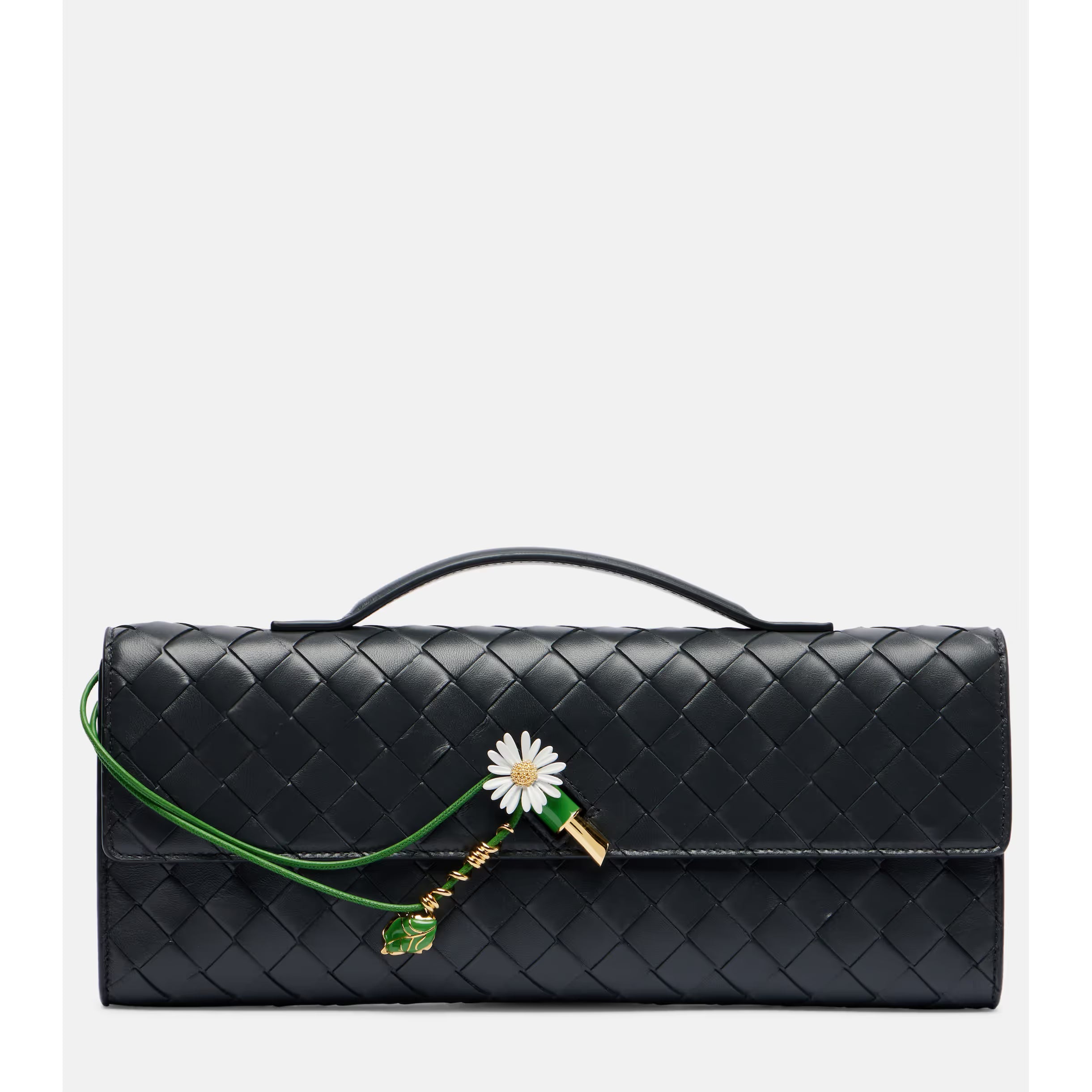 Sac Bottega Veneta Andiamo Clutch - Noir