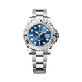 Rolex Yacht-Master Stainless Steel & Platinum Blue Cadran