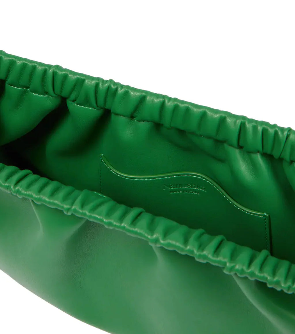 Nanushka The Bar Faux-Leather Clutch