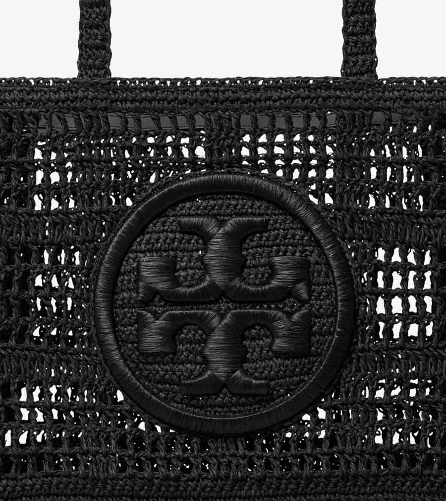 Tory Burch Small Ella Hand Crocheted Tote Bag