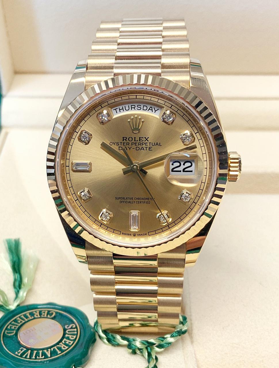 Rolex Day date pour famme