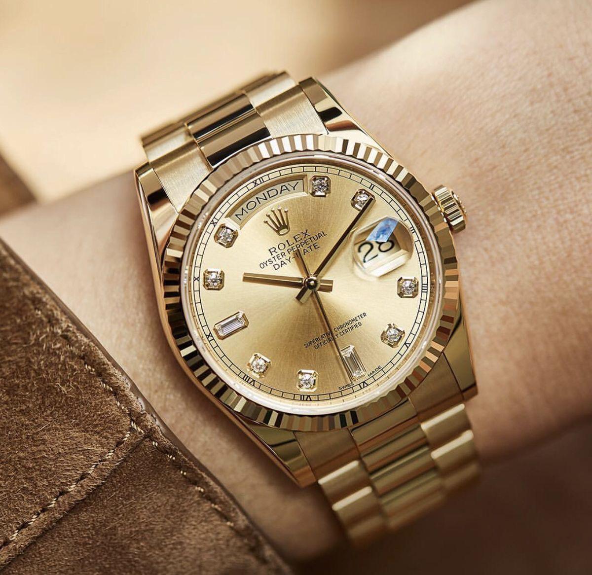Rolex Day date pour famme