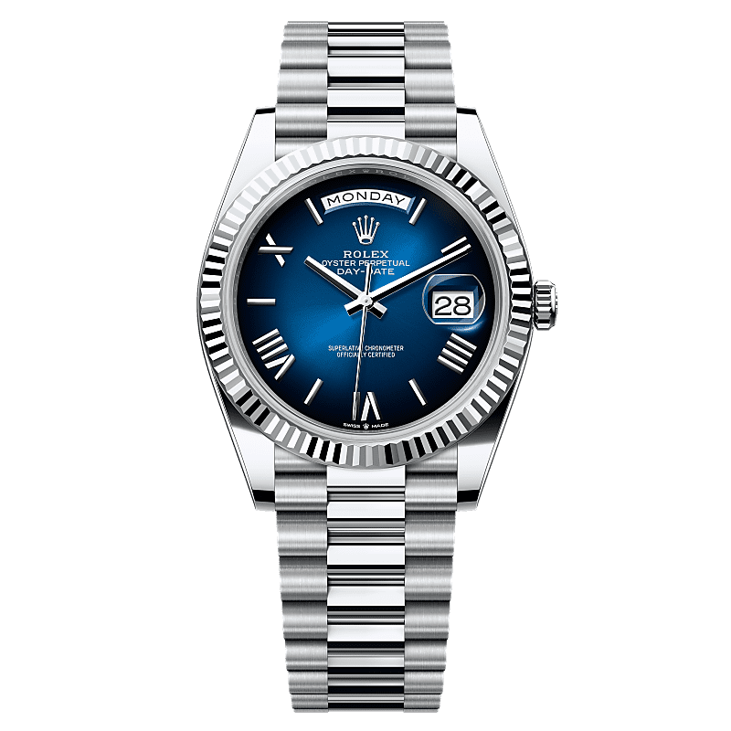 Rolex Day Date Blue