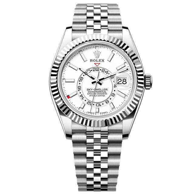 Rolex Sky Dweller white