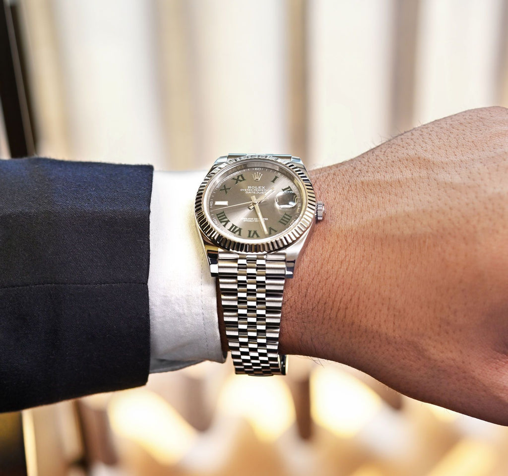 rolex datejust wimbledon
