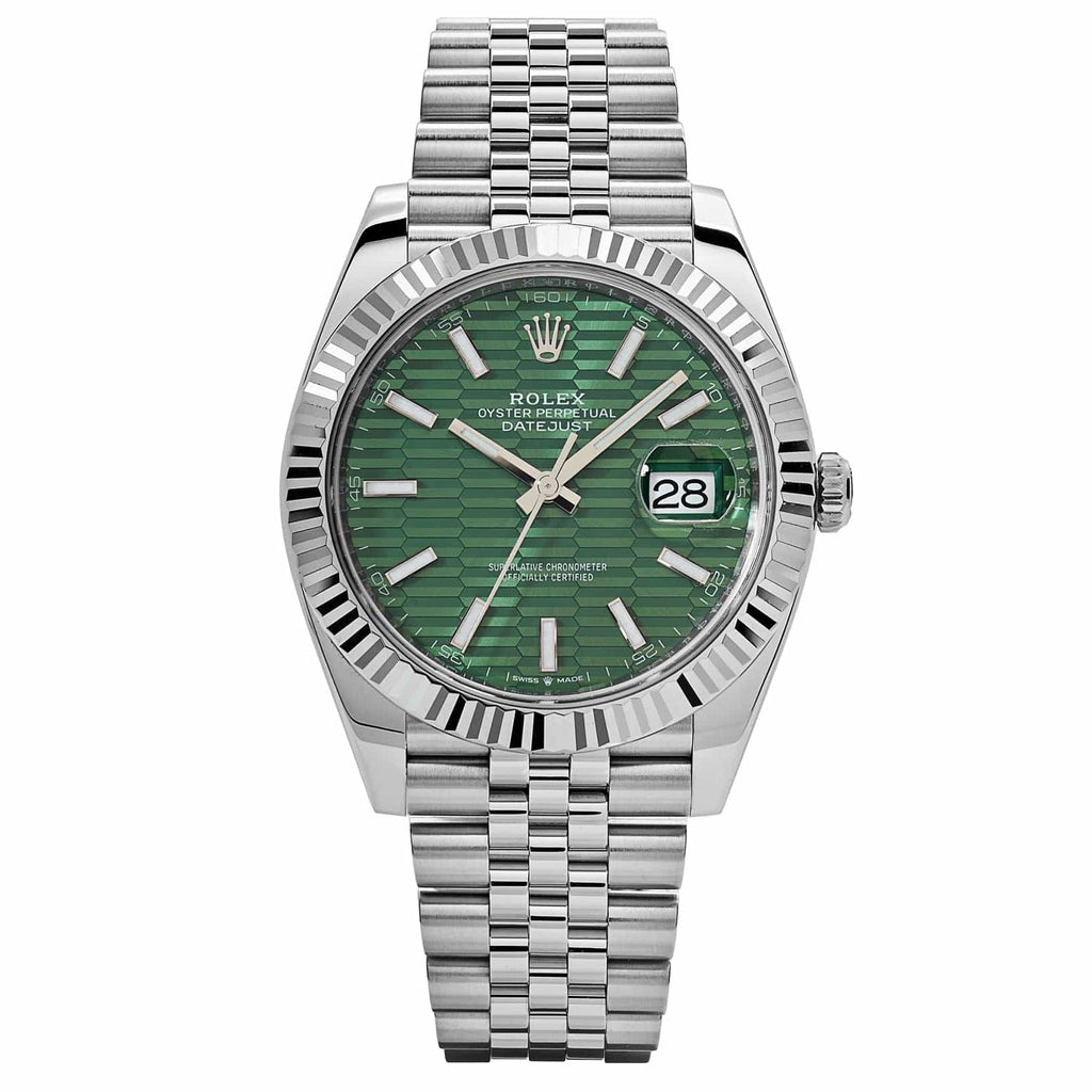 Rolex Datejust Green Motif