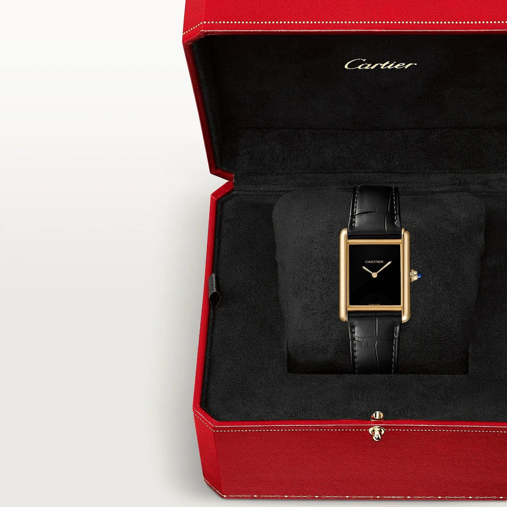 MONTRE TANK LOUIS CARTIER JAUNE