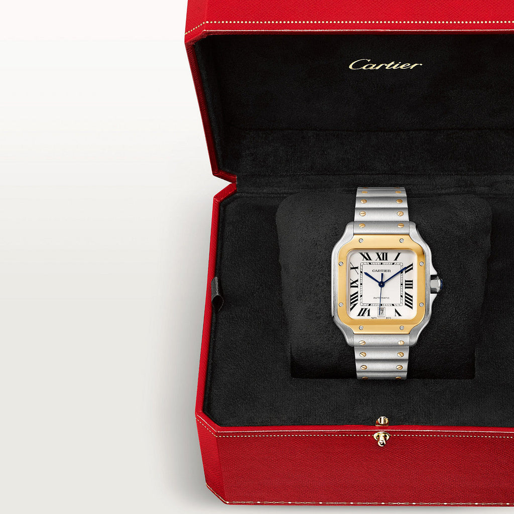Cartier SANTOS-JAUNE/GRIS 40mm